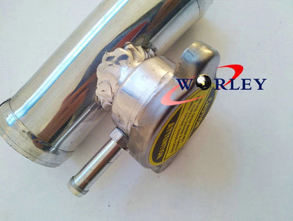 Aluminum Inline Radiator Hose Pipe Filler Neck