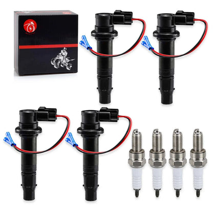 Ignition Coil & Spark Plug for YZF R6/R1/FZ1/FZS1/Vmax