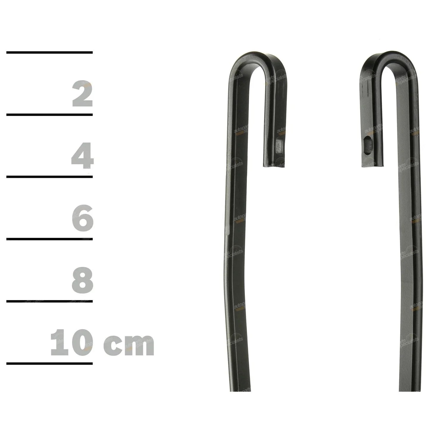 Front Pair Aerotwin Wiper Blades for Kia Sportage JA (1996-2004)