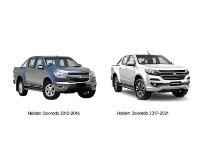 Weather Shields Rain Guards for Holden Colorado RG Z71 LTZ Dual Cab (12-22)