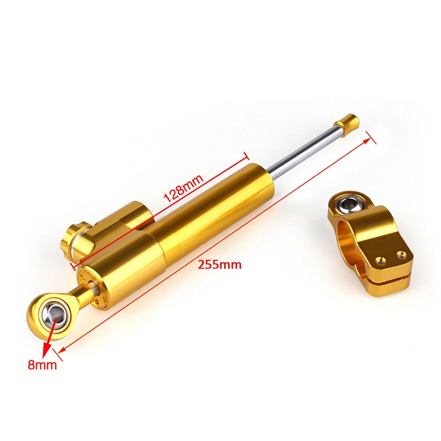 CNC Adjustable Steering Shock Damper for Universal Motorcycle (All Years)