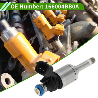 Fuel Injector No. 166004BB0A for Nissan Juke 1.6L (2011–2017) 1 Pc Black