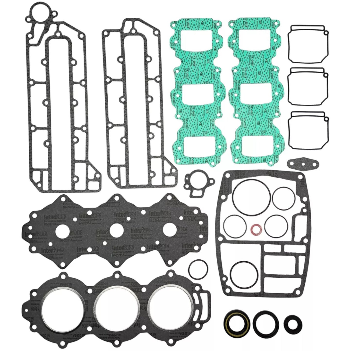 Gasket Kit for Yamaha Outboard 50 60 70 HP 2-Stroke (1990–2023)