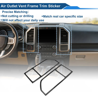 Air Condition Outlet Vent Trim Cover Frame for Ford F150 (2015–2021) 1 Pair