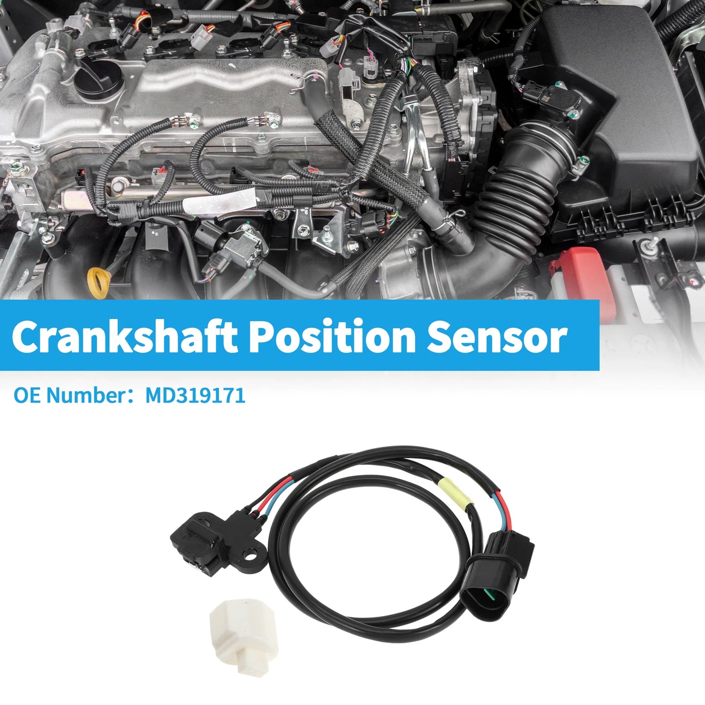 Crankshaft Position Sensor for Mitsubishi Diamante (1997–2004) MD319171