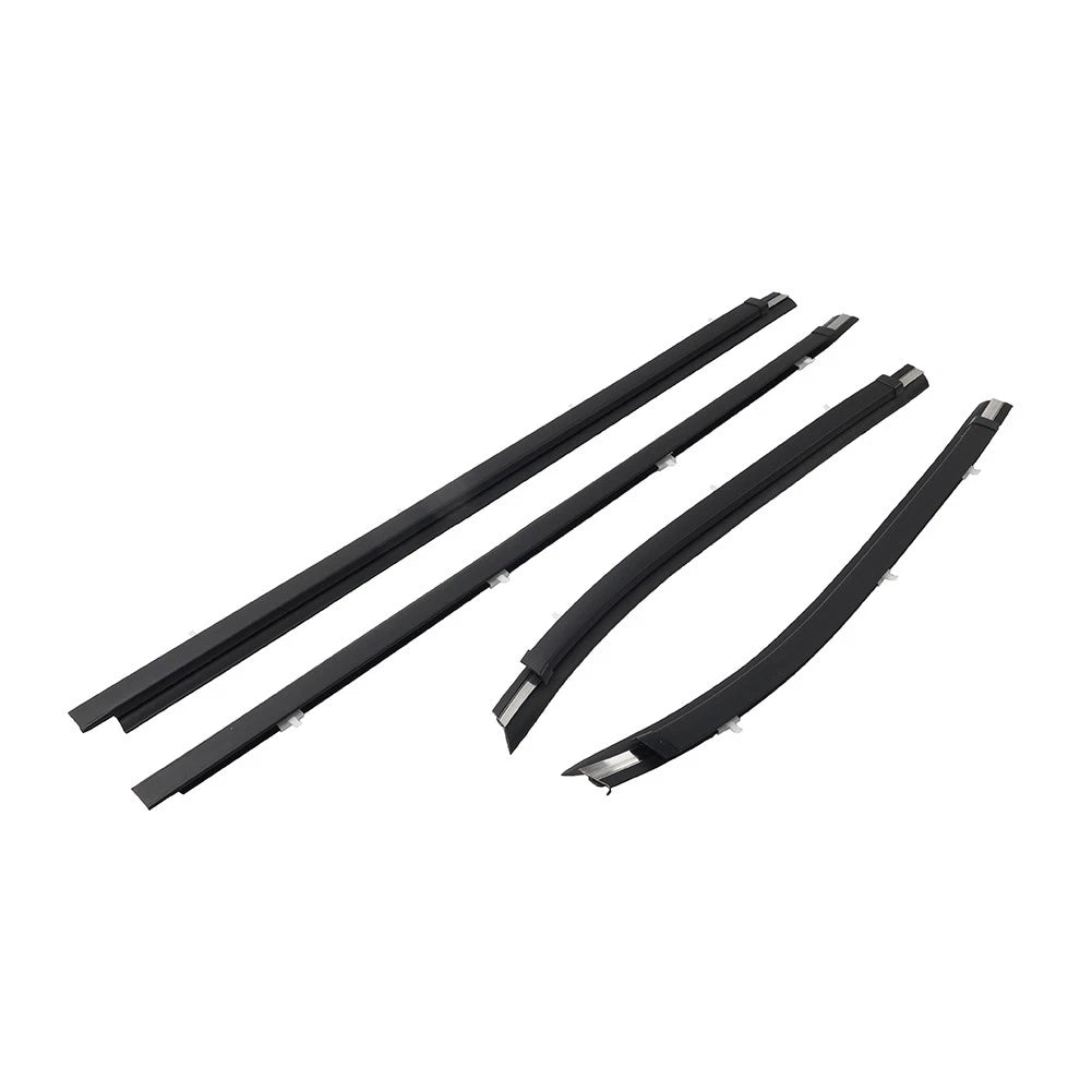 Set of 4 Chrome Door Belt Moulding Weatherstrip for Toyota Camry (2002–2006)