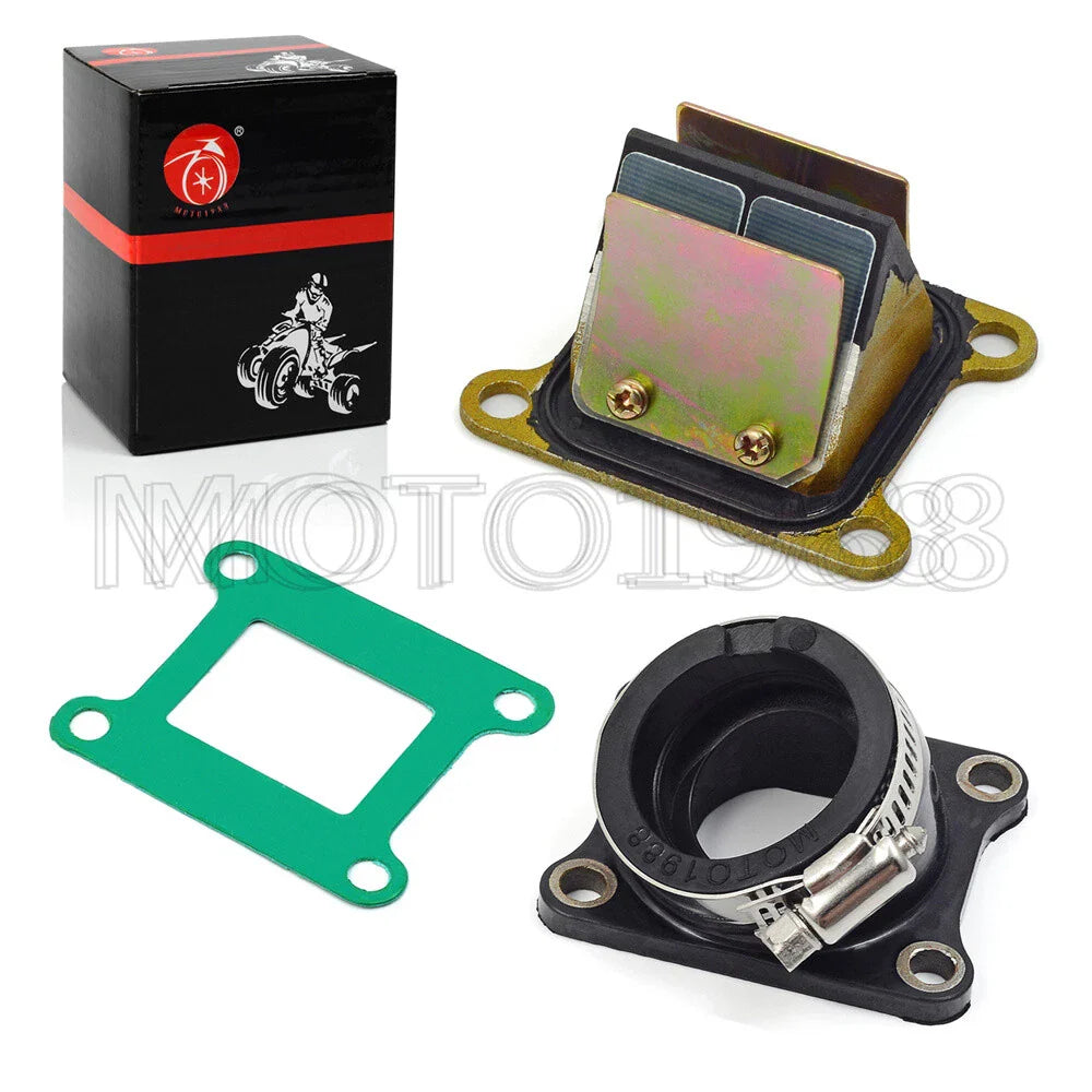 Carb Manifold Boot & Reed Valve Gasket for Kawasaki KX60