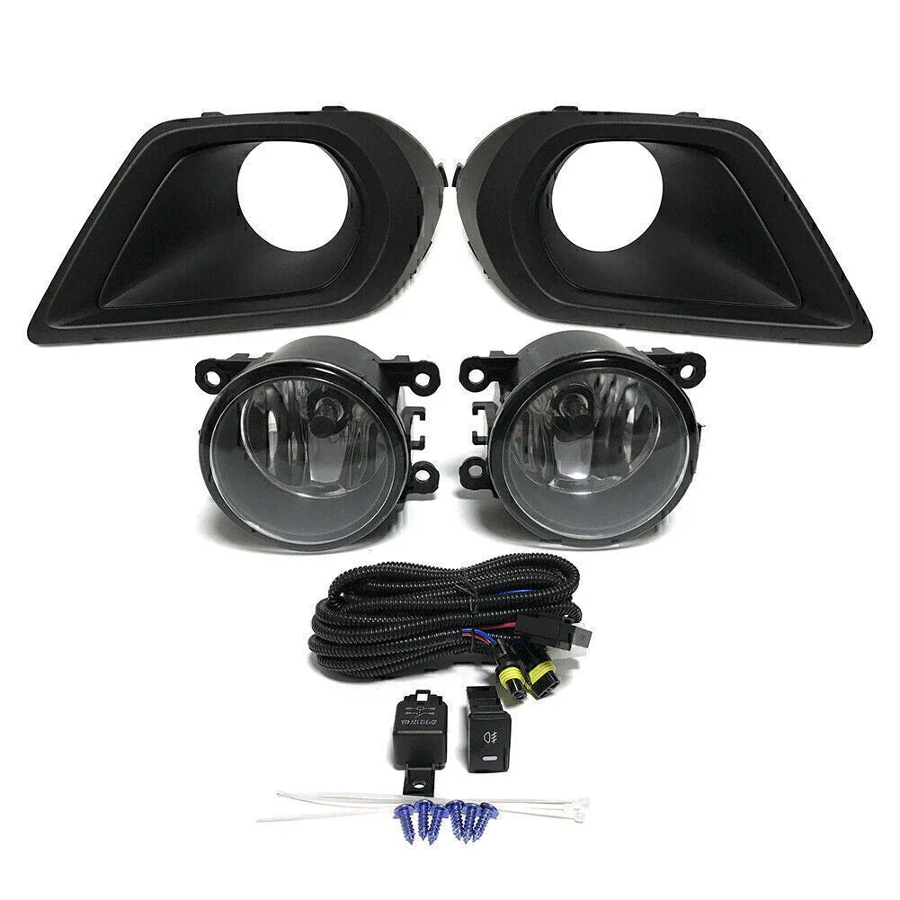 ABS Fog Light Lamps + Wiring + Switch Kit for Subaru Forester (2014-2016)