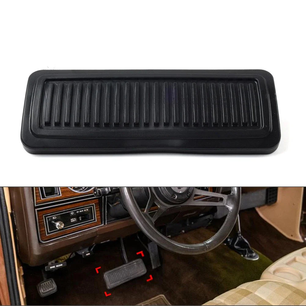 Black Parking Brake Pedal Pad for Dodge D150 D250 D350 Ramcharger