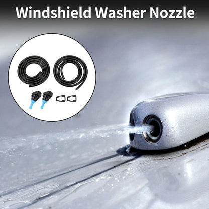 Windshield Washer Nozzle & Gasket, Fluid Hose for Dodge Grand (2001-2009)