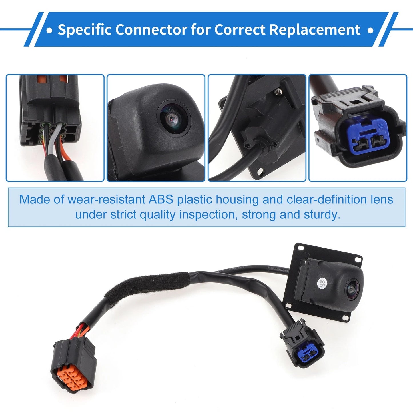 Rear View Camera for Hyundai Genesis Sedan (2015–2020) 120-180°