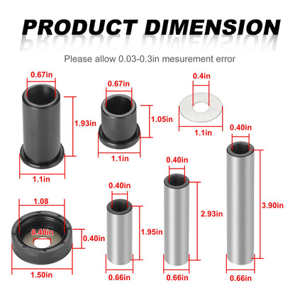 Rear A-Arm Bushing Kit for Suzuki King Quad (2005–2010)