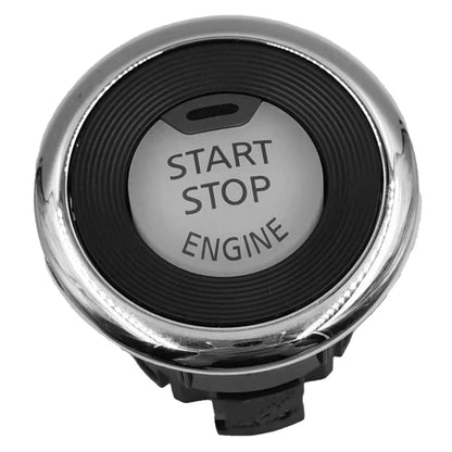 White Start Stop Button Switch Rings for Nissan BMW X3