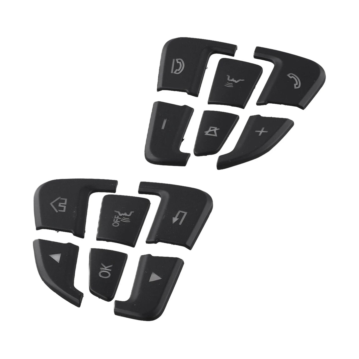 Button Cover Sticker for Mercedes C-Class W205 (2014–2021)