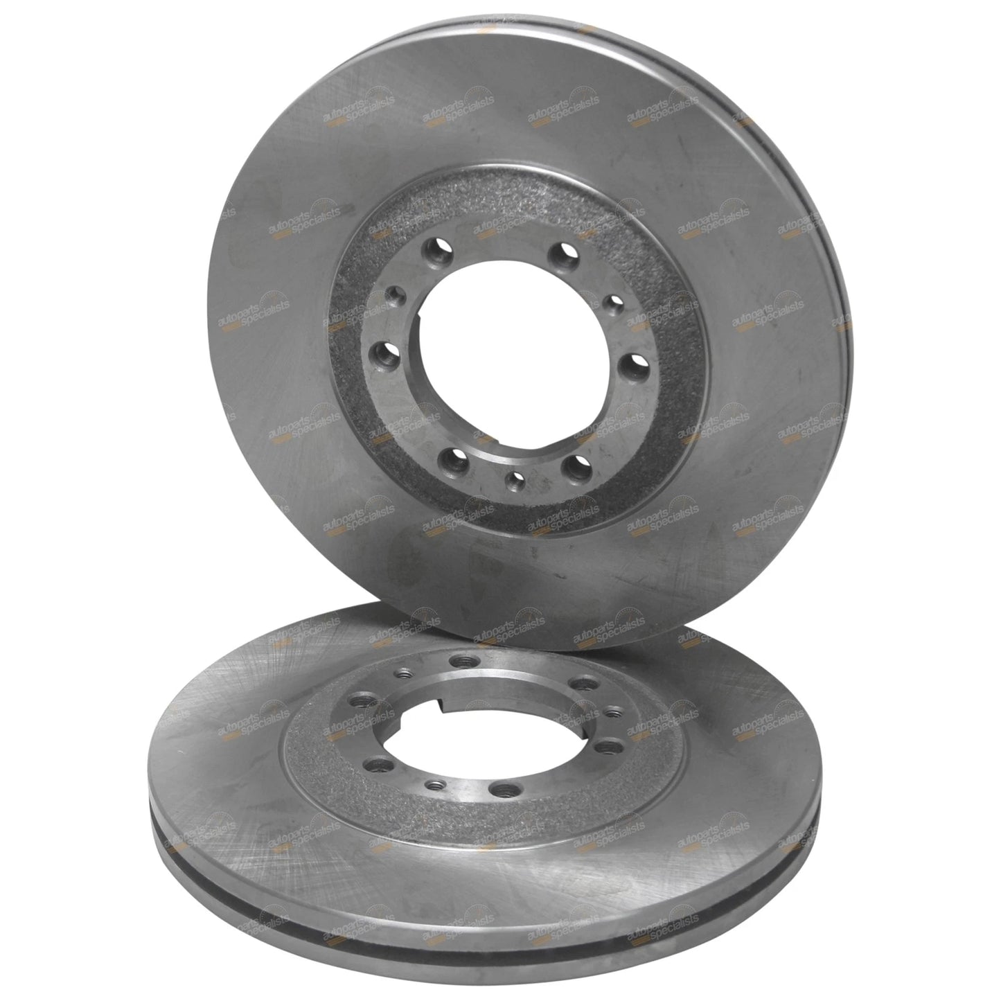 2 Front Disc Brake Rotors for Isuzu Wizard MU (1998–2002) 4X4