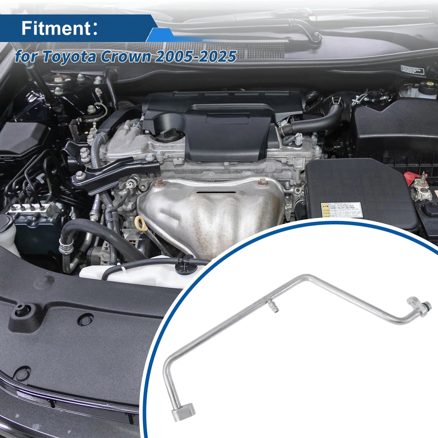 A/C Refrigerant Liquid Hose for Toyota Crown (2005–2025) No. 887070N020
