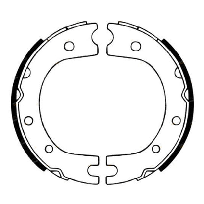 Set of Hand Brake Shoes for Landcruiser 40 Series (FJ40 FJ45 HJ45 HJ47 BJ42)