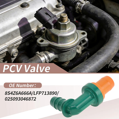 PCV Valve for Ford Escape 2.5L (2009–2025) 8S4Z6A666A Plastic White Orange