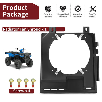 Radiator Fan Shroud for Polaris Sportsman 500 6x6 (2000–2008)