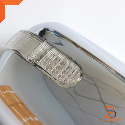 Chrome LED Mirror Cover Trim for Toyota Hilux Ute MK6 MK7 Vigo Champ (05-14)
