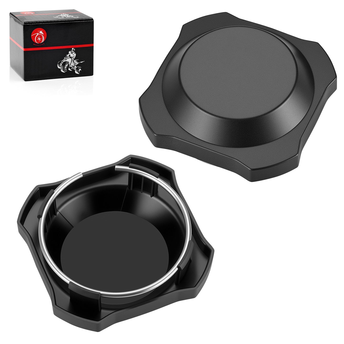 2 Center Hub Wheel Caps for Polaris RZR XP 1000 / XP 4 1000 (2024–2025)
