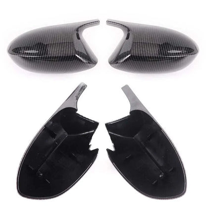2x Carbon Pattern Rearview Mirror Cover Cap for BMW E89 Z4 (2009–2015)