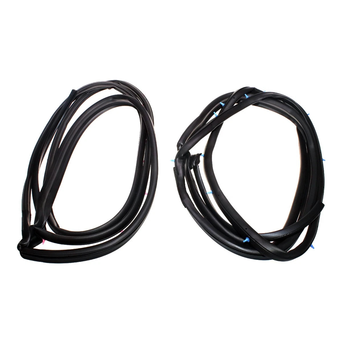 Set of 2 Rear Door Weatherstrip Seals for Honda Civic Sedan (2006–2010)