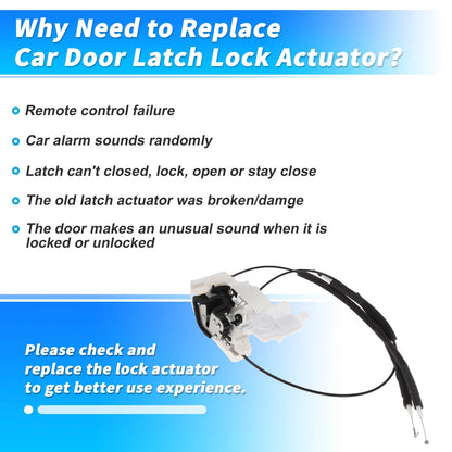 Rear Left Power Door Lock Actuator for Nissan Xterra (2000–2004) 82501ZP70A