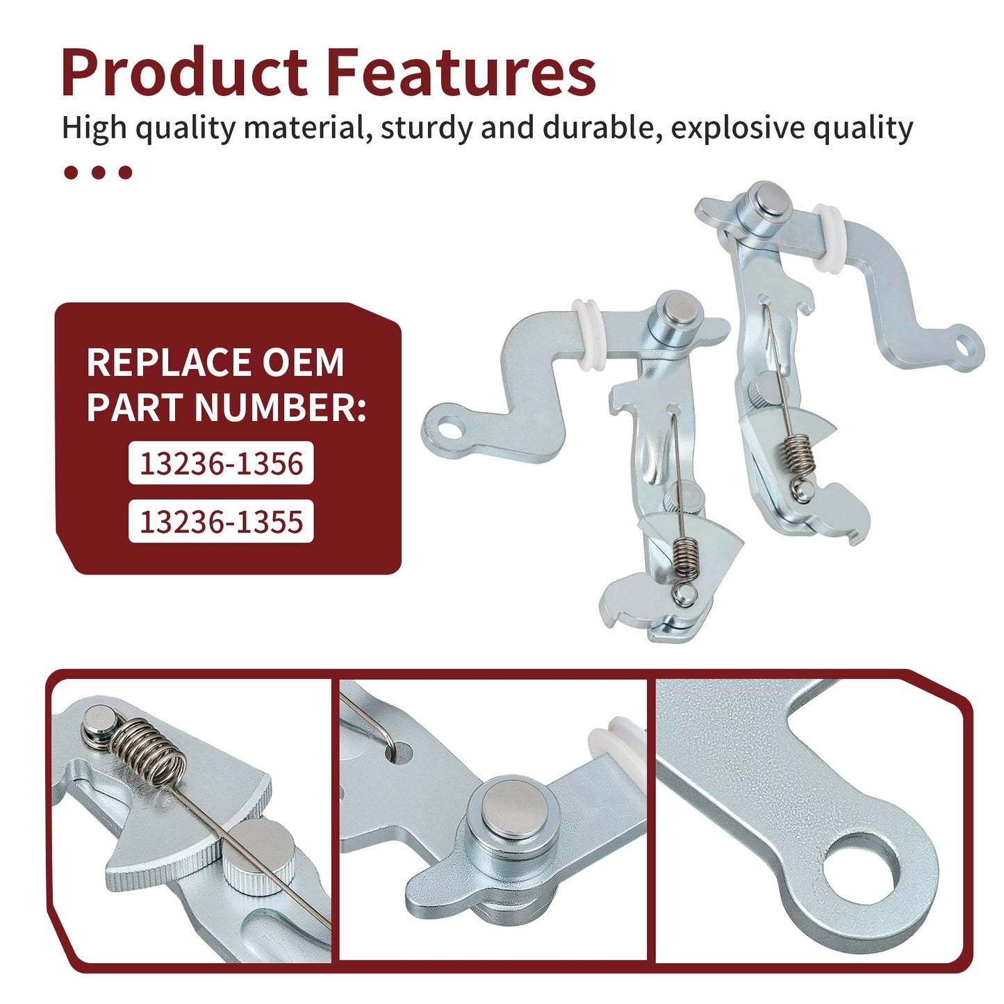 Brake Lever Bracket Set for Kawasaki Mule 3000 3010 (2001–2008)