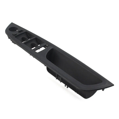 Black ABS Inner Door Handle Trim Cover for BMW X5 X6 (2007-2013)