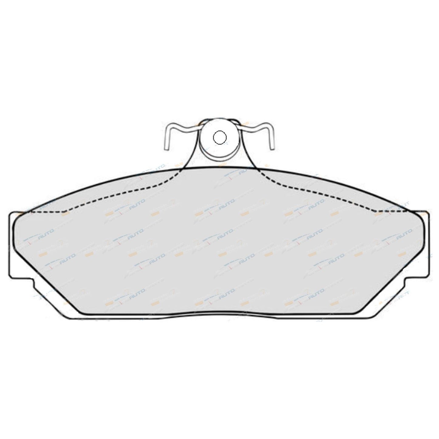 Set of 4 Front Disc Brake Pads for Holden HQ HJ HX HZ (1971–1980)