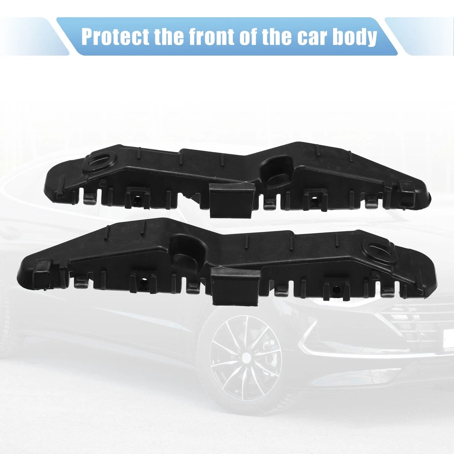 Front Left & Right Bumper Brackets for Hyundai (86514C2000) 2015-2020