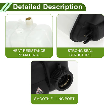 Coolant Expansion Recovery Overflow Tank No. 2205000049 for Mercedes-Benz CL500 (2000–2006)