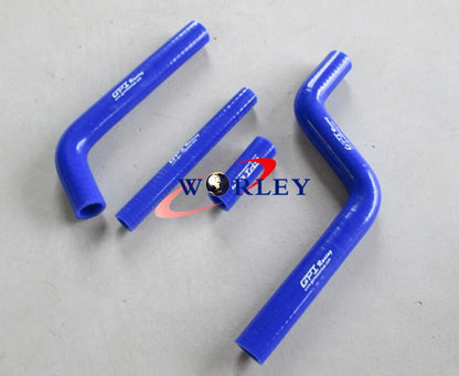 Black Silicone Radiator Hose for Yamaha YZ125 (1996–2017)