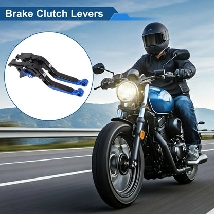 Short Long Brake Clutch Levers for Suzuki Hayabusa GSXR1300 (2008–2020) Black Blue