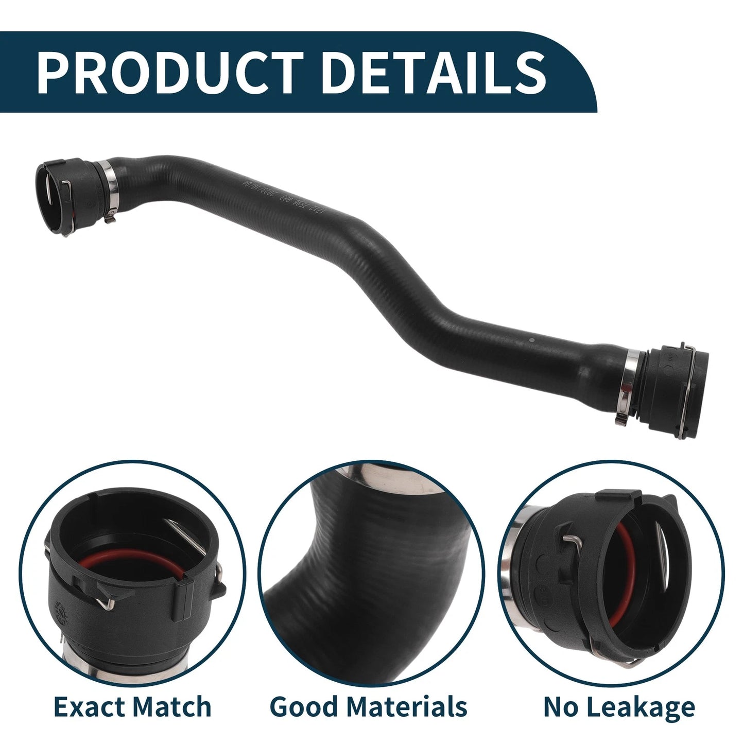 Radiator Hose No.17127596833 for BMW 1 Series F20 F21 (2010–2015)