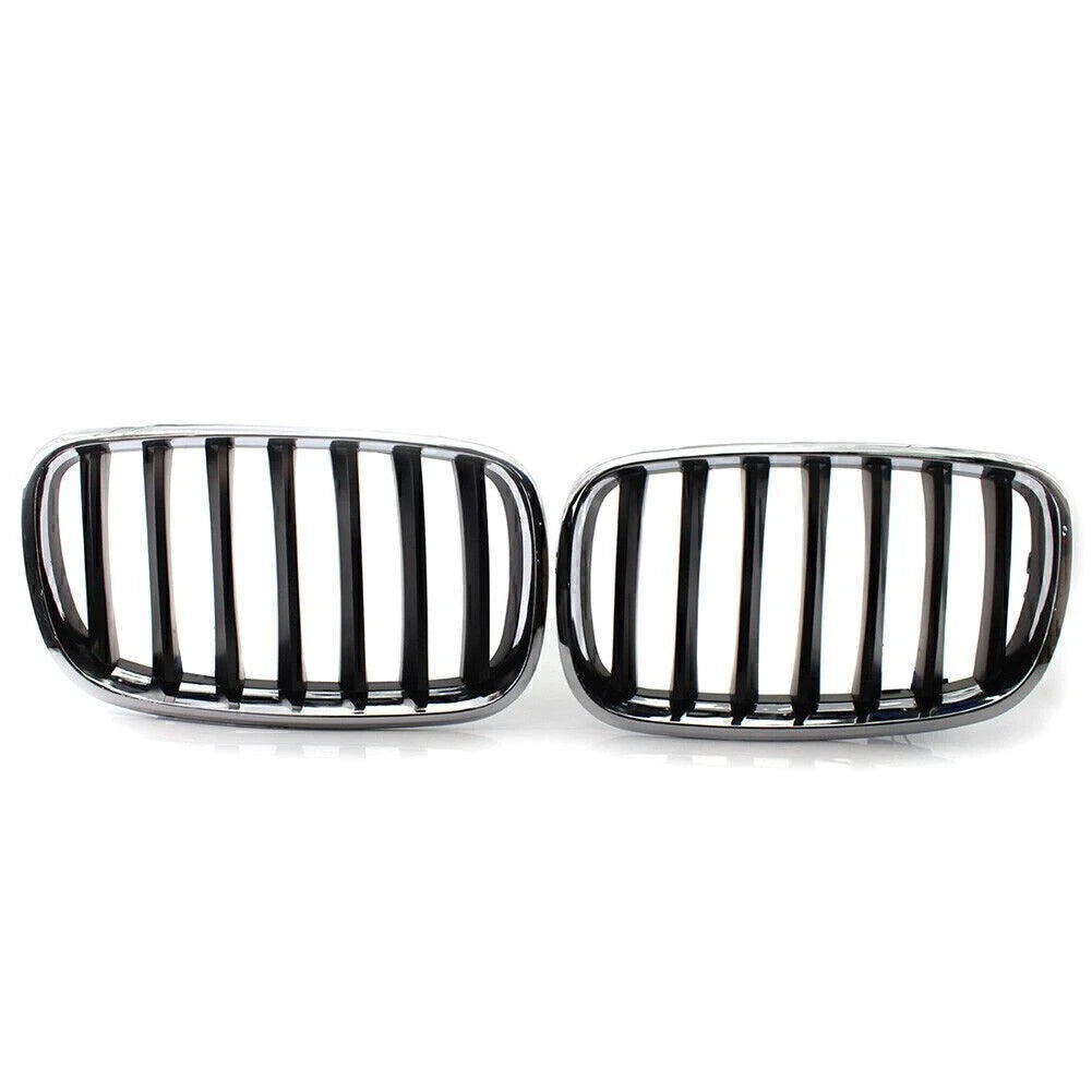 Chrome Grille for BMW X5 X6 E70 E71 (2008–2013)