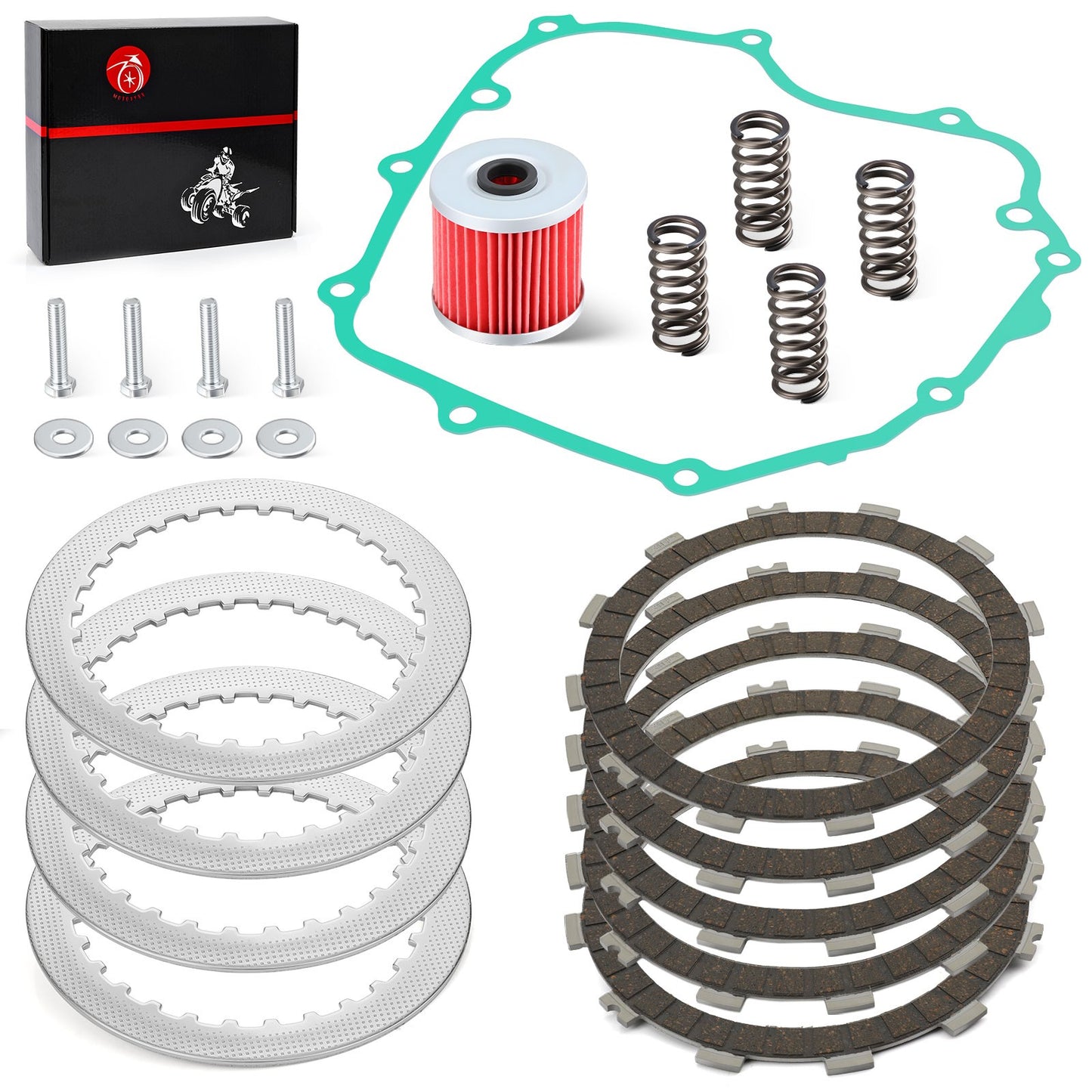 Clutch Kit Springs with Gasket for Kawasaki Ninja 250R (2008–2012)