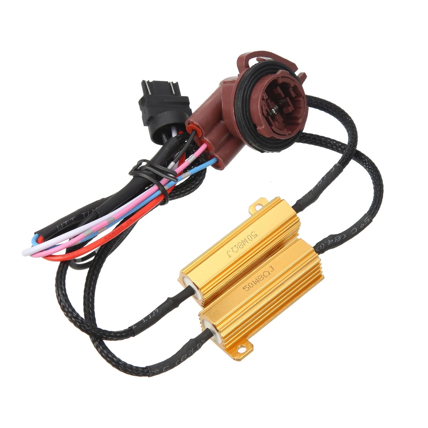 2Pcs LED Resistor Kit 3157 3047 3057 3155 for Brake Tail Light Bulbs
