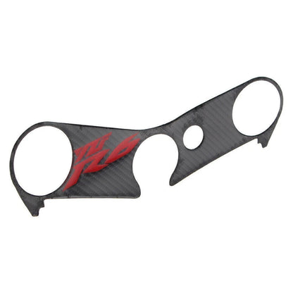 Carbon Look Top Yoke Fork Protector Sticker Cover for Yamaha YZF R6 (2006–2017)