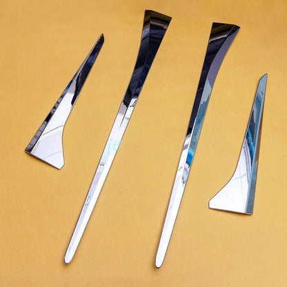 4x Chrome Door Body Side Molding Cover Trims for Lexus UX200 UX250h UX300 (2019–2024)