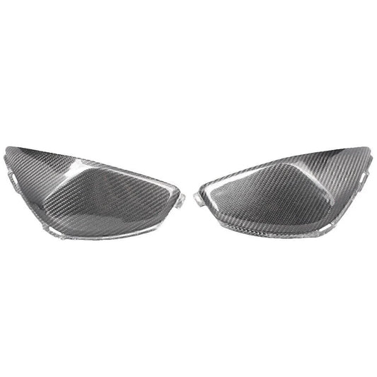 Black Carbon Fiber Side Tank Fairings for Honda CBR1000RR (2008-2011)