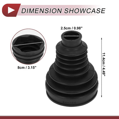 Inner CV Joint Boot Kit with Clamps for BMW X3 (2004 - 2010)