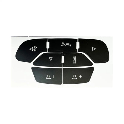 Steering Wheel Navigation Radio Button Sticker Decal for Chevy Silverado 1500