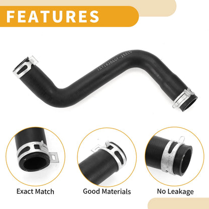 Radiator Hose for Ford Mondeo (2000–2007) 1S718286DG/1S718286DF Rubber Black