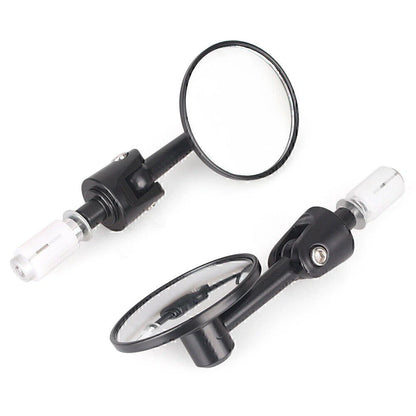 7/8'' Universal Rear View Handlebar Mirrors for Honda Suzuki Kawasaki