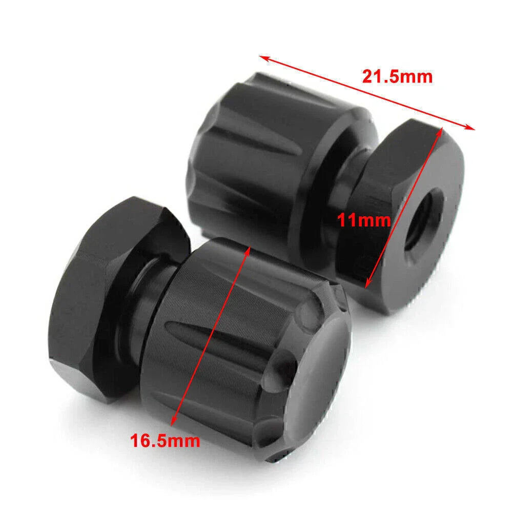 Chrome Mounting Nuts Bolts for Harley Road King, Road Glide, Softail, Fat Boy