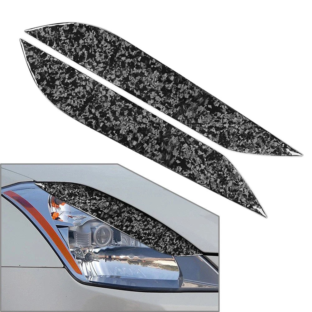Headlight Eyebrow Eyelid Cover Trim for Nissan 350Z (2003-2009)
