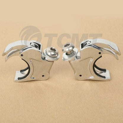 41mm Windshield Clamps for Harley Dyna Wide Glide Softail Night Train (88-13)