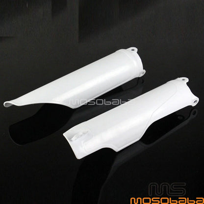 White Race Fork Guards for Honda CR125 CR250 CRF250 CRF450 CRF250R